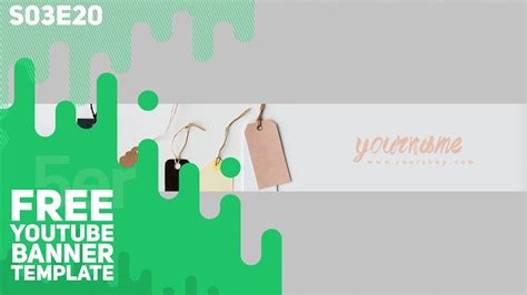 Free Youtube Banner Template Online Shop 5ergiveaways S03e20 Youtube