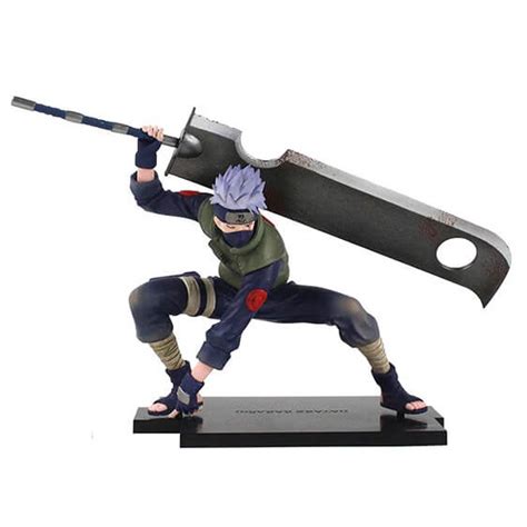 Copy Ninja Kakashi Hatake Wielding Sword Action Figure Saiyan Stuff