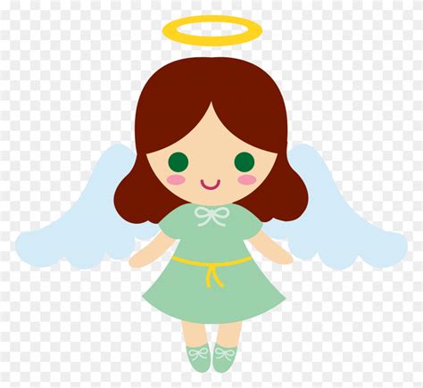 Angelgirl Cartoons Little Brunette Angel Girl Baby Items