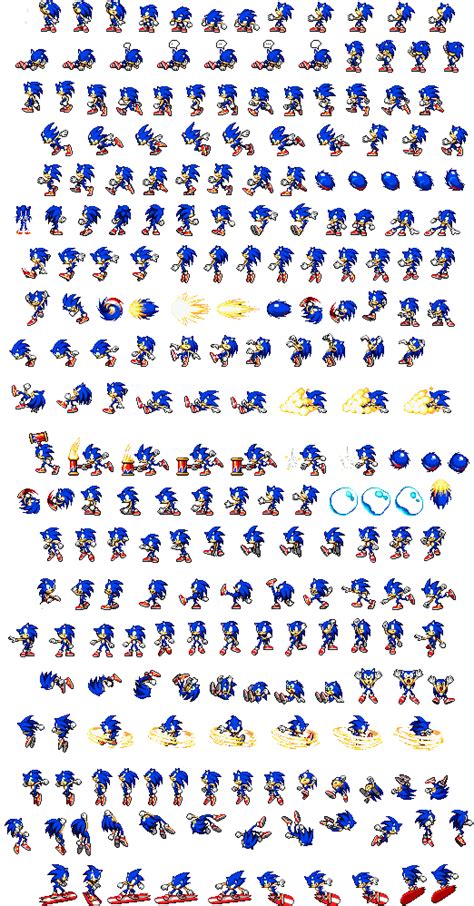 Sonic 1 Extended Sprites