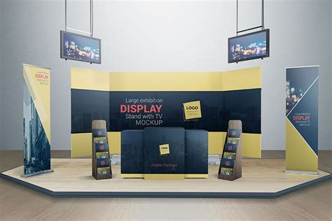 Exhibition Booth Mockup Free Download