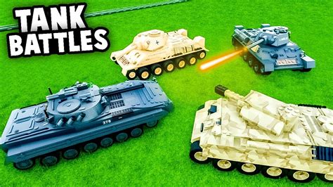 Epic Lego Tank Battles With Spy Camodo And Ob Brick Rigs Multiplayer