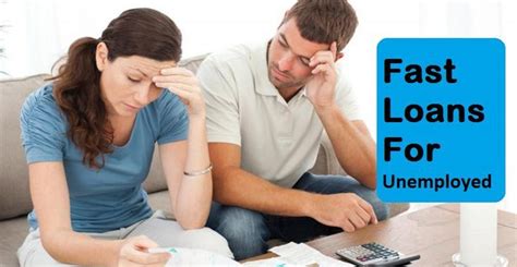 Fast Loans For Unemployed