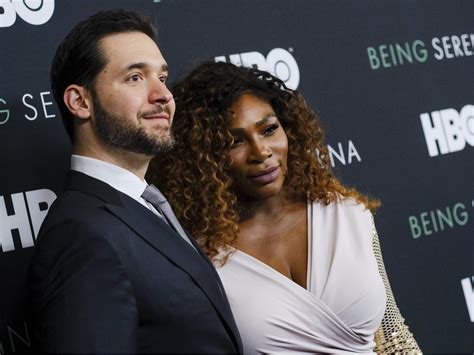 serena williams husband alexis ohanian show up in a marriage business insider