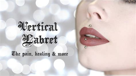 Vertical Labret Piercing Pain