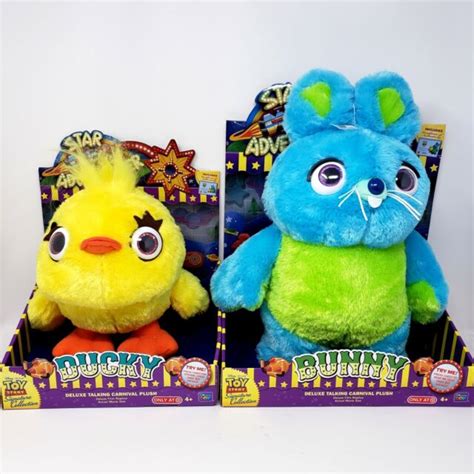 Toy Story 4 Signature Collection Plush Talking Figures Bunny And Ducky