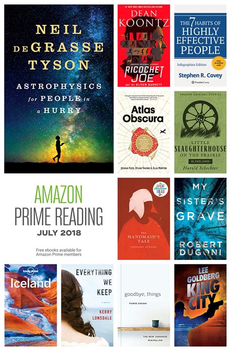 Enjoy the best books we have to offer completely free of charge. Most interesting Amazon Prime Reading titles available ...