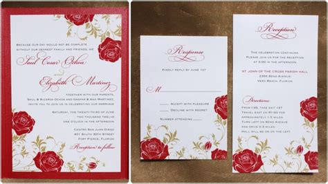 Red And White Wedding Invitations 31 Unique And Different Wedding Ideas
