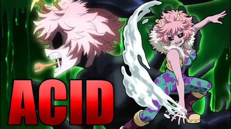 Minas Acid Is Horrifying Most Powerful Quirks In My Hero Academia