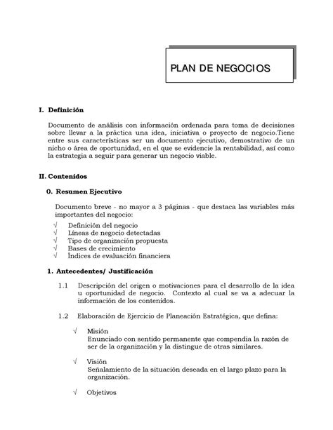 Avance Ejemplo De Plan Negocio By Quimera Issuu