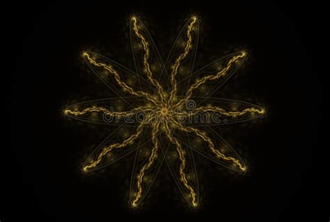 Fractal Star Fantasy Stock Illustration Illustration Of Abstract