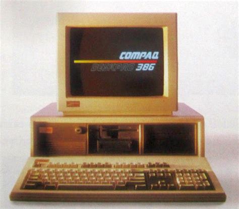 Compaq Deskpro 386 The 32 Bit Pc That Beat Ibm The Silicon Underground