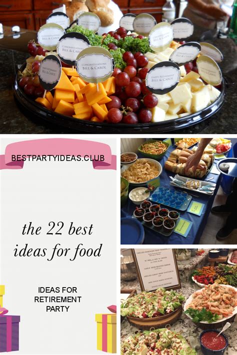 Until 2028, 10,000 or more baby boomers will reach that age daily and retire in droves. The 22 Best Ideas for Food Ideas for Retirement Party ...