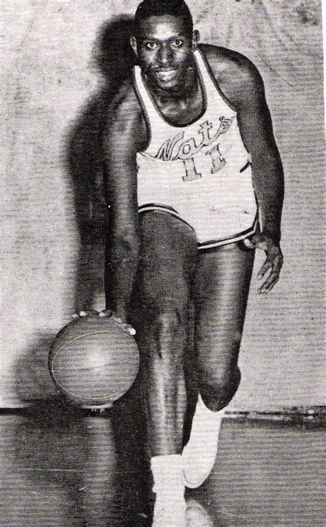 Earl Lloyd Nba Hall Of Fame In Black White And Red Auerbach