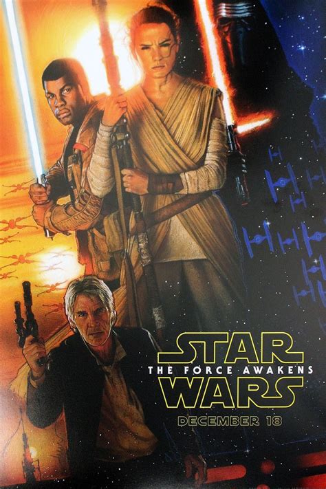 Star Wars The Force Awakens İçin Orjinal Posterlerin Tasarımcısından Yeni Poster Geekyapar