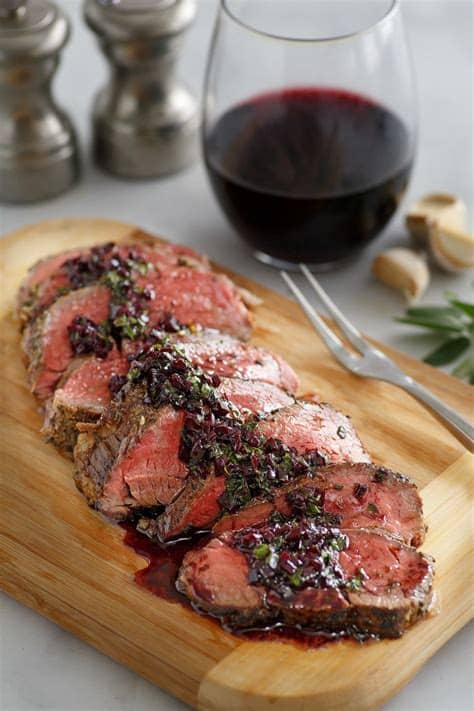 I think that bearnaise sauce constitutes a real. Roasted Beef Tenderloin - Recipe Girl