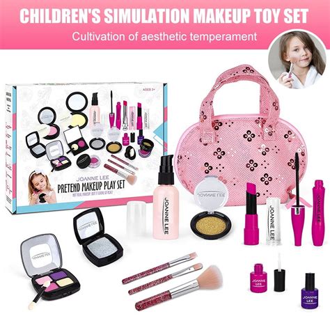 Lnkoo Kids Makeup Kit For Girls Toddlers Pretend Makeup Set For Kids