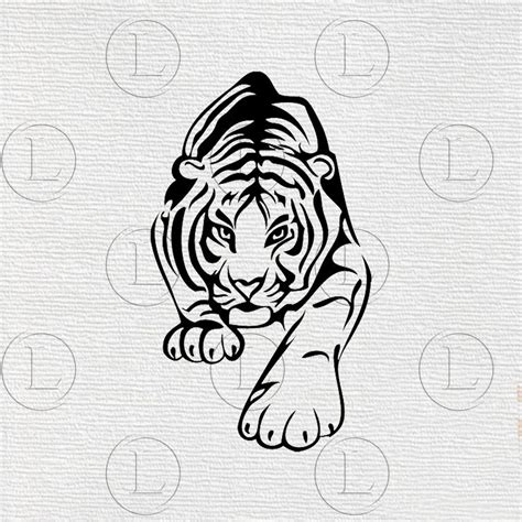 Tiger Svg Datei Tiger Svg Tiger Tiere Tiger Tiere Clip Etsyde