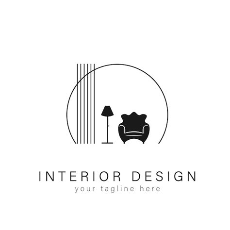 Premium Vector Furniture Interior Logo Real Estate