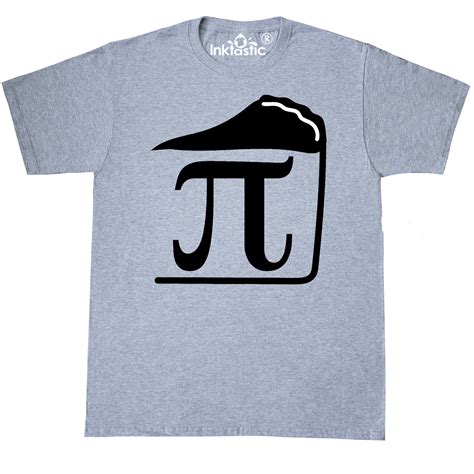 Pi Day Pie Slice Funny Math T Shirt Athletic Heather