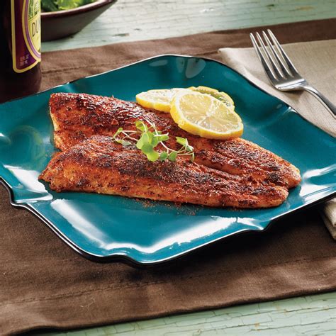Blackened Turbot Fillets Recipe From H E B