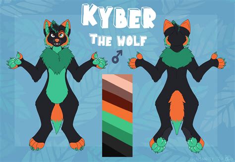 Front And Back Fursona Reference Sheet Fursuit Reference Etsy