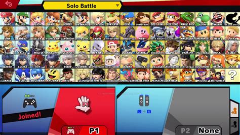 Super Smash Bros Ultimate My Roster Version 2 By Firehammerbro On
