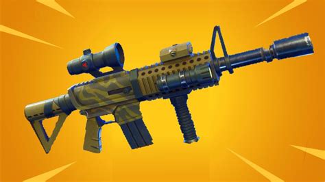 Thermal Scoped Assault Rifle Fortnite Battle Royale Update New