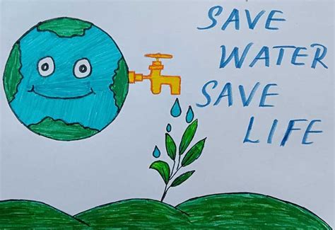 10 Lines On Save Water Save Earth For Students And Ch