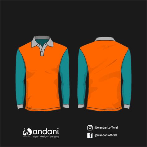 Trend model baju lengan panjang trend sekarang akan terus berkembang seiring dengan perkembanag fashion dan pilihan modelnya juga semakin banyak dengan desain. Mockup Baju Polo Panjang Lengan Warna Orange & Hijau Tosca ...