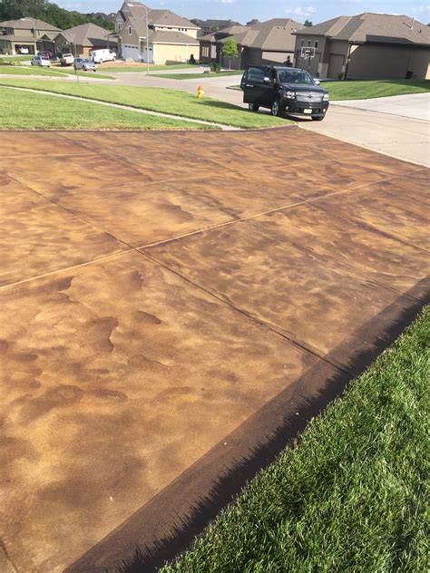 Concrete Staining - Garage Revolution