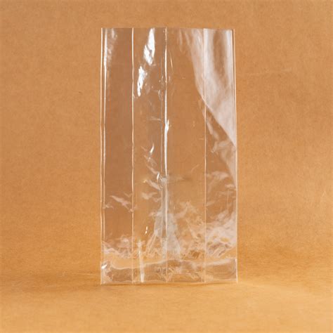 Natural Cellophane Bags With Side Gusset Size 19 Enviromart