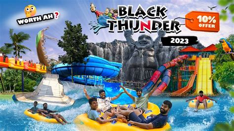 No 1 Water Park In Tamilnadu Black Thunder Full Detail 2023