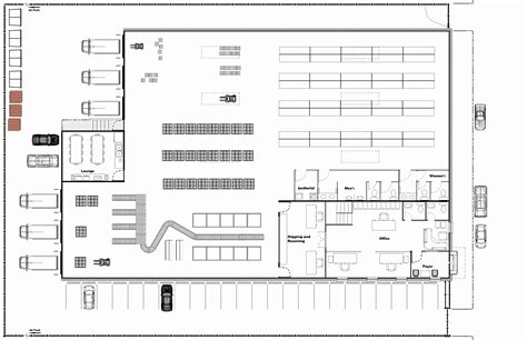 Warehouse Floor Plan Template In 2020 House Plan App Warehouse