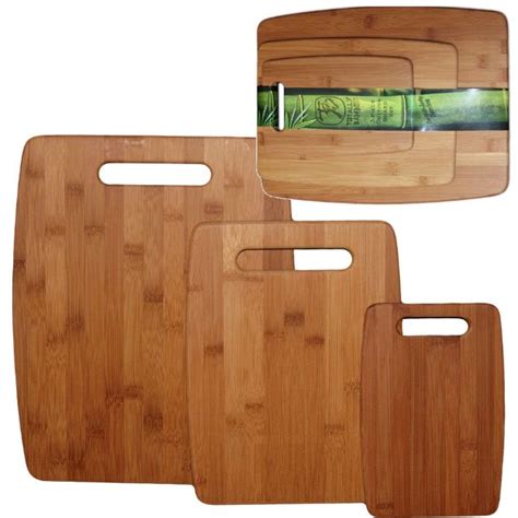 3 Piece Bamboo Cutting Board Set Promotional Cutting Boards Adco