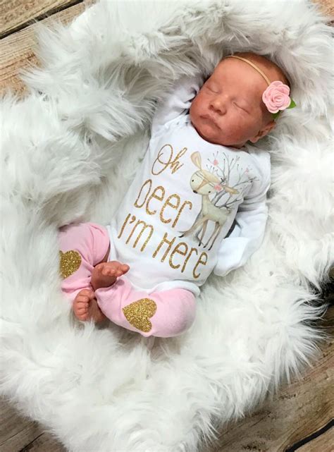 Baby Girl Clothes Boho Newborn Girl Coming Home Outfit Newborn Girl