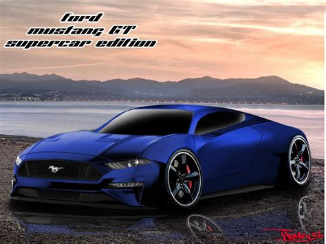 Mustang Supercar Concept Automotive Wallpaper