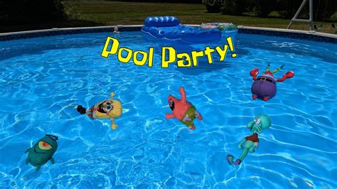 Pool Party Spongebob Squarepants Youtube