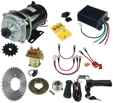 48 Volt 1000 Watt Rhoades Car Electric Motor Power Kit Kit 481000g 27 Nb