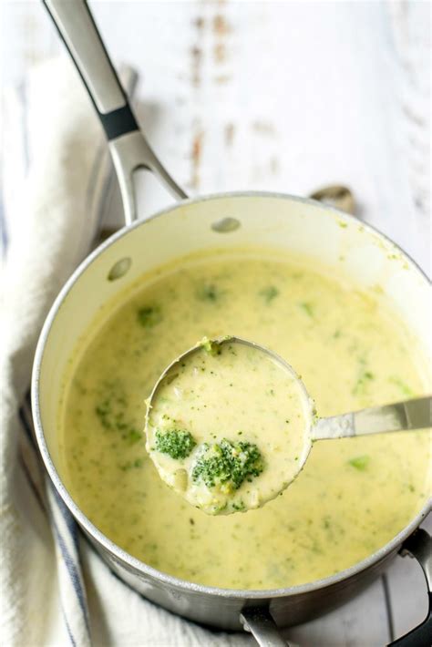 Cheesy Broccoli Soup Bunny S Warm Oven