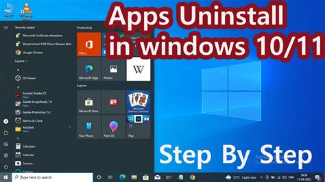 How To Uninstall Programs In Windows 10 Uninstall Apps On Windows 10