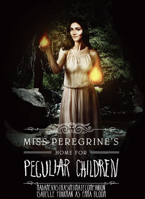 Miss Peregrines Home For Peculiar Children Poster By Ivanikagothow On