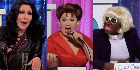 Ranking The 21 Best Snatch Game Performances In Drag Race Herstory