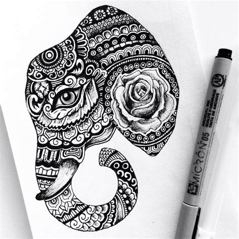 Art By Jennakkatt Flower Drawing Design Drawings Pinterest