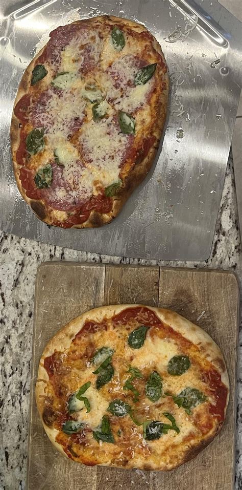 Two Pizzas With One Aldis Mama Cozzis Ready To Bake Pizza Dough Raldi