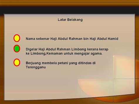 He owned several pieces of land where he planted coconut at pasir tebakang and in other words, haji abdul rahman limbong was not only contributing to the nation in terms of education but with all his properties, he. Biodata Haji Abdul Rahman Limbong Sejarah Tingkatan 5