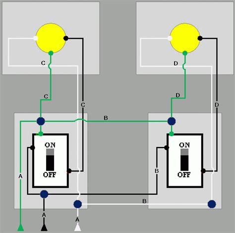 Two Switches One Light Diagram Two Light Switch Wiring Diagram Uk Fantastic Wiring Way Light