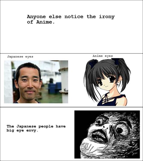 Anyone Else Notice The Irony Of Animejapanese Eyesanime
