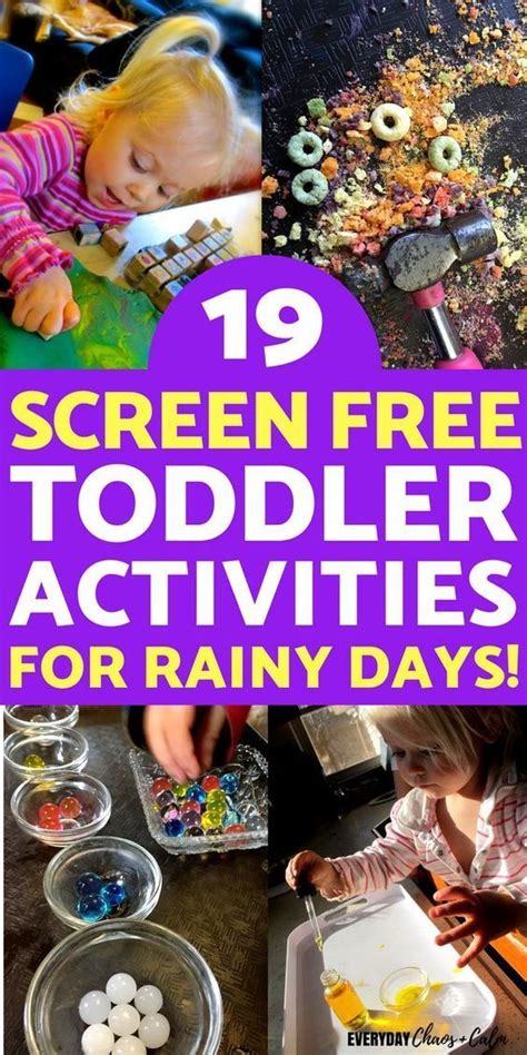 19 Fun Indoor Toddler Activities For Rainy Days Artofit