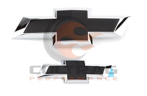 2015 2020 Tahoe Suburban Genuine Gm Front And Rear Black Bowtie Emblems